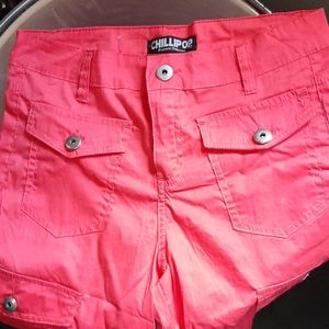 Girls cargo capris